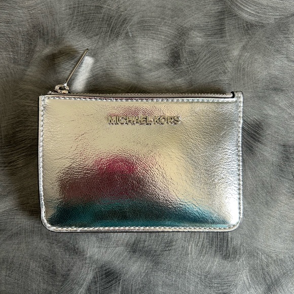 Michael Kors Accessories - NWT Michael Kors Chrome Wallet